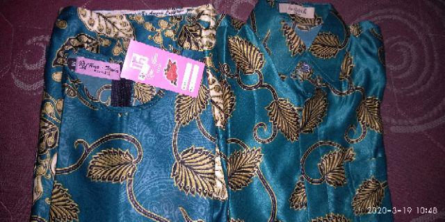 Restok Lengkap 5 Okt 2019  !! Couple Sarimbit Batik Ori Dna / Rose Hana Hijab
