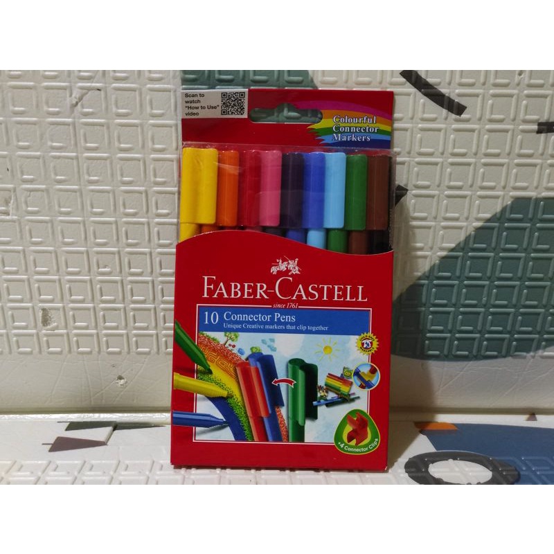 

faber castell connector pens isi 10