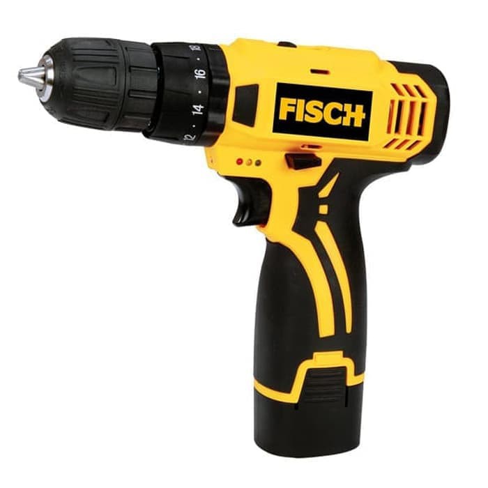 FISCH TD7180 MESIN BOR BETON TEMBOK CORDLESS IMPACT DRILL 1 BATERAI