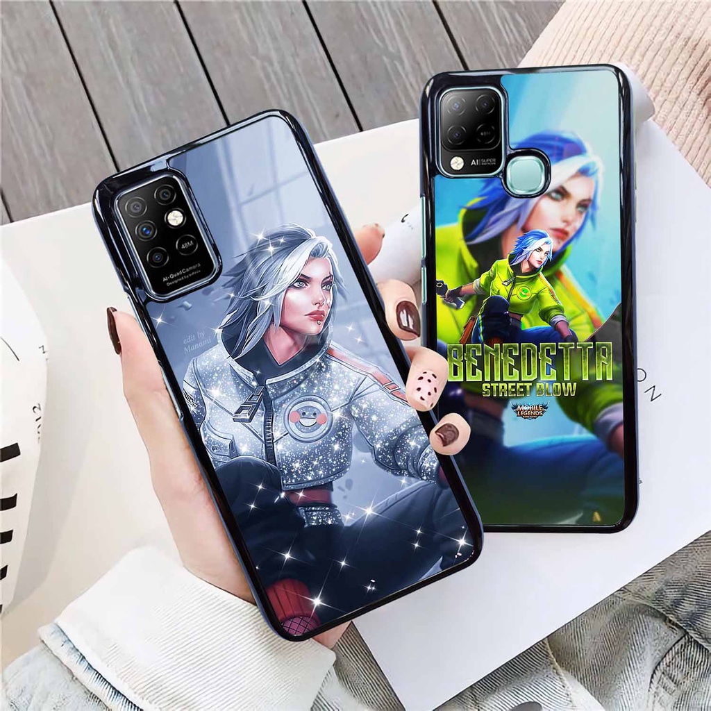 [NT10] Case Glossy Infinix Note 7 | 8 | 10 | 10 PRO | 10PRO NFC | Smart 4 5 6 | HOT 10  10S | Casing