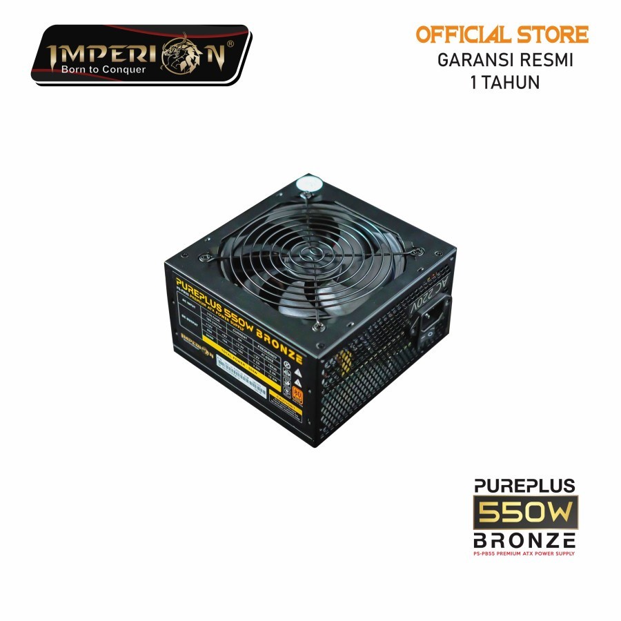 Imperion Pureplus PSU 550Watt 80+ Bronze/Imperion Power Supply 550w