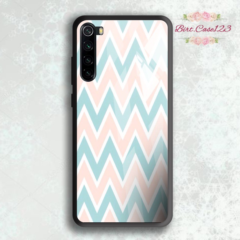 casing softcase silikon Gambar ZIG-ZAG back case glass iphone 5g 6g 6g+7g 7g+ 8g 8g+ x xr xs max etc