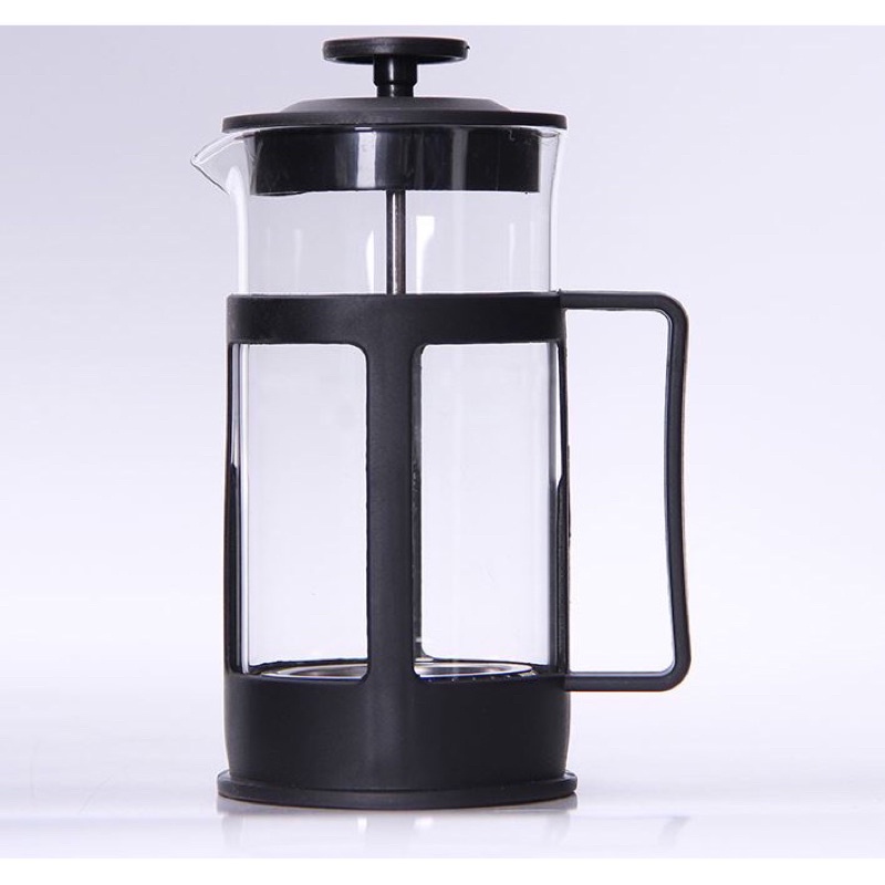 Duolvqi French Press Coffee Maker Pot 600ml - KG73I - Black