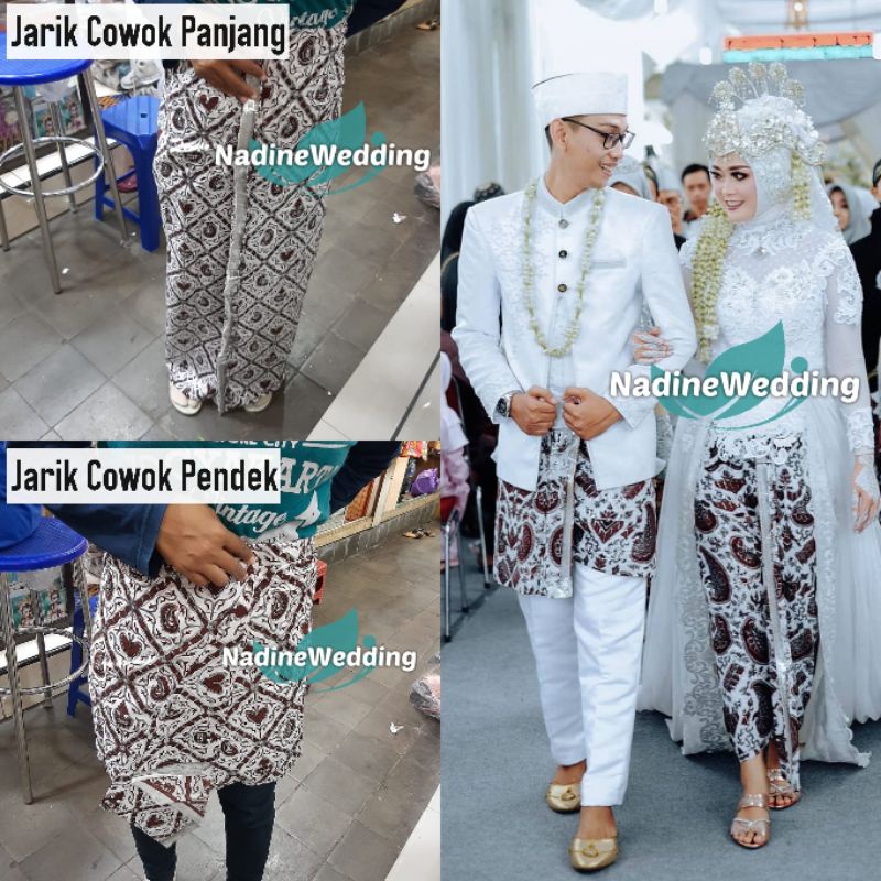 Sepasang Jarik INSTAN Prodo Pengantin / Isi 2