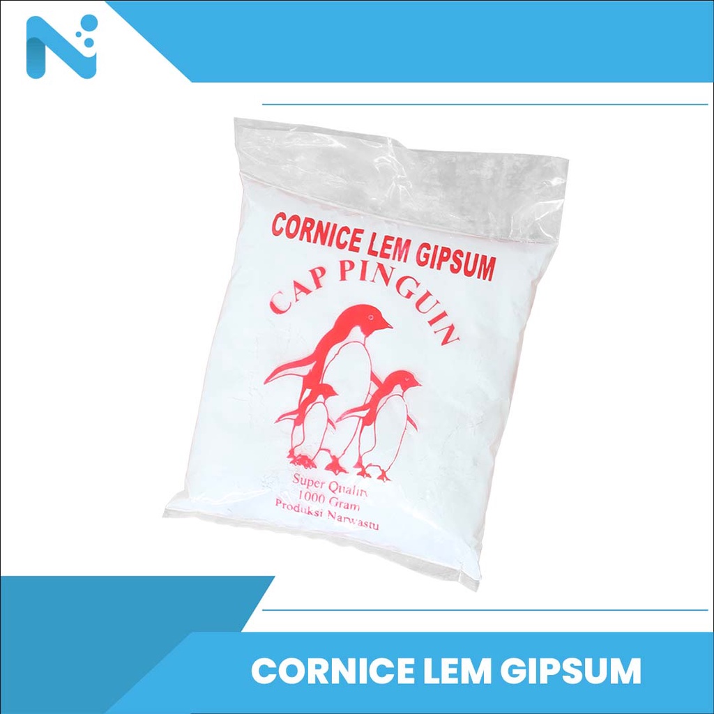 KOMPON GIPSUM / CORNICE GYPSUM / COMPOUND GYPSUM / GYPSUM POWDER / BUBUK GIPSUM / SEMEN GIPSUM CAP P