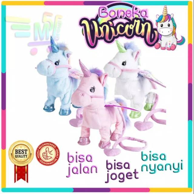 Boneka Unicorn anak
