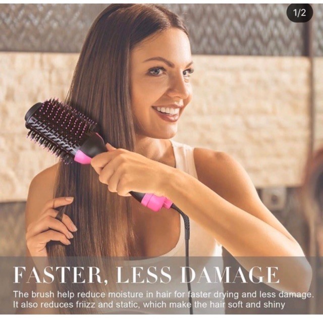 PENGERING RAMBUT STEP ONE SISIR HAIRDRYER BLOWER BLOW AIR HOT STYLER