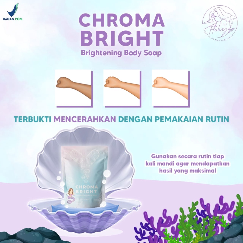 FLOHERA CHROMA BRIGHT  Brightening Body Soap