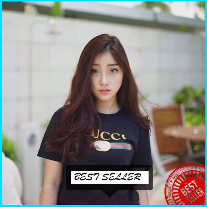 Kaos Wanita Gucci Baju Atasan Wanita Terbaru Murah Gamis Dress Op294