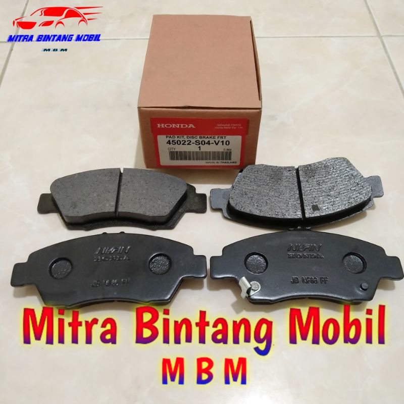 Jual Kampas Kanvas Rem Depan Brake Pad Front Honda Mobilio 1 Set