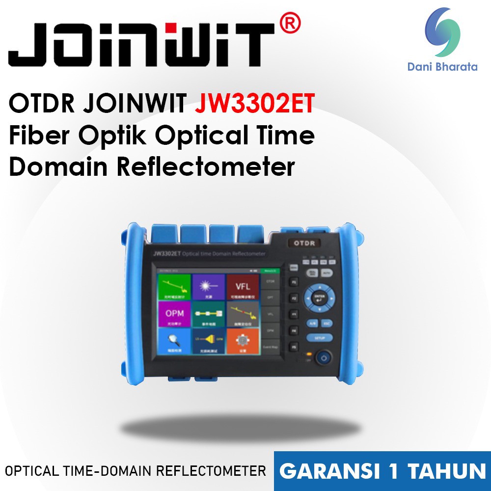 OTDR JOINWIT JW3302ET Fiber Optik Optical Time-Domain Reflectometer