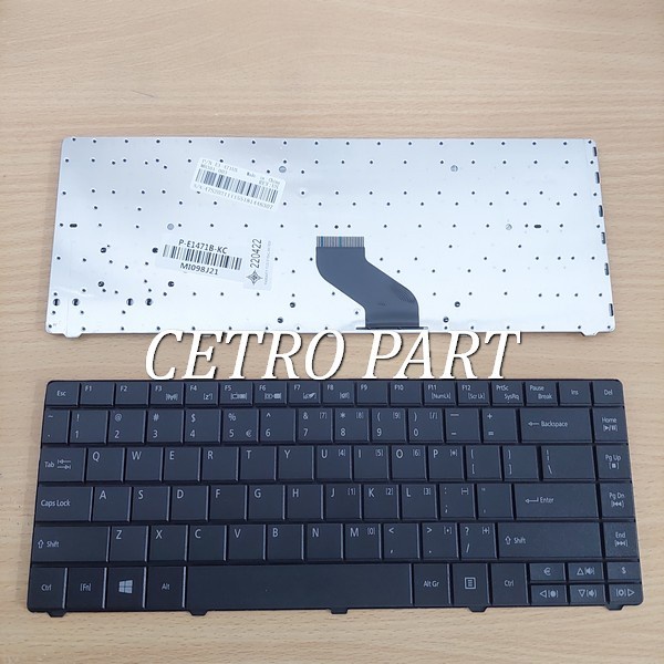 Keyboard Laptop Acer Aspire E1-421 E1-431G E1-451 E1-471 E1-471G HITAM