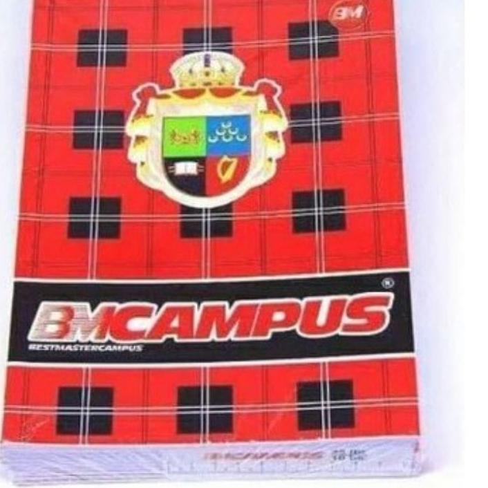 

Barang Laris PRAS_ACC BUKU TULIS BMC CAMPUS ISI 50 LEMBAR/BUKU BMC CAMPUS PER PACK 10 PCS 44F..