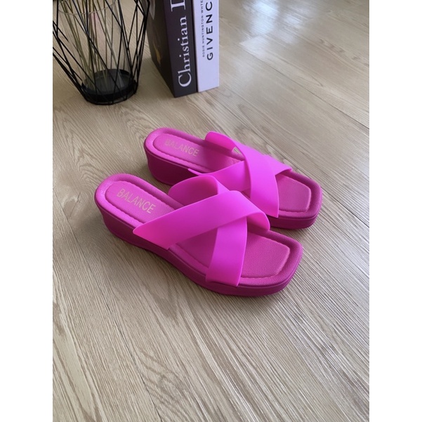 GJAZ WEDGES SANDAL PEREMPUAN JELLY ZEMA IMPORT