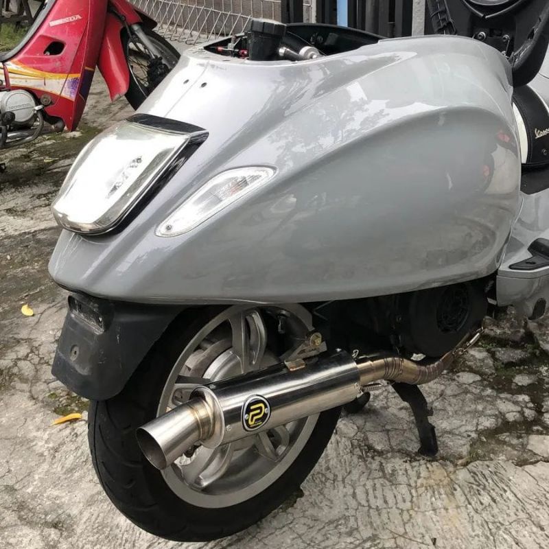 Knalpot Pekajaman Muffer Original Jogja Vespa Sprint Stainlees Original Racing Jogja
