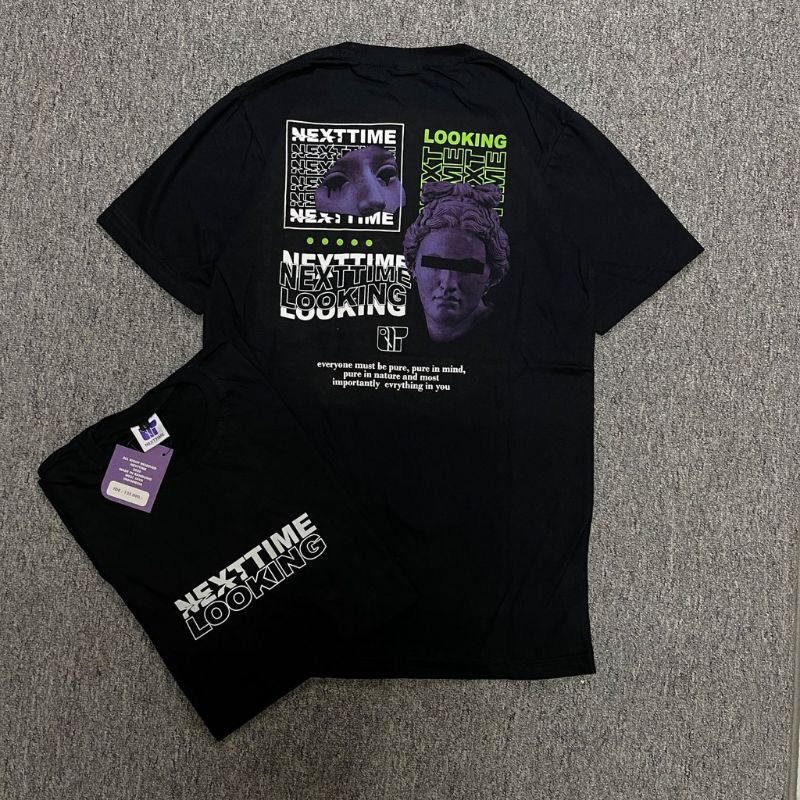 T-SHIRT DISTRO / KAOS / KAOS PRIA / SEVENKEY / NEXTIME