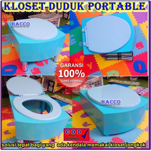 Kloset Toilet Ibu Hamil Portable Lansia Orangtua Hacco