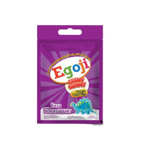 EGOJI Chewy Gummy  Sachet / Vitamin Anak Ekstrak Buah Gojiberry Sachet - JB