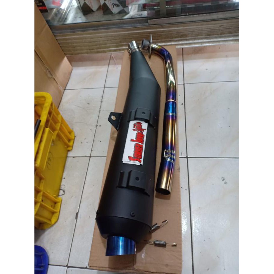 Promo Knalpot Tsukigi Revo Absolute Dan Blade Leher Blue. Tsukigi Leher Blue Promo