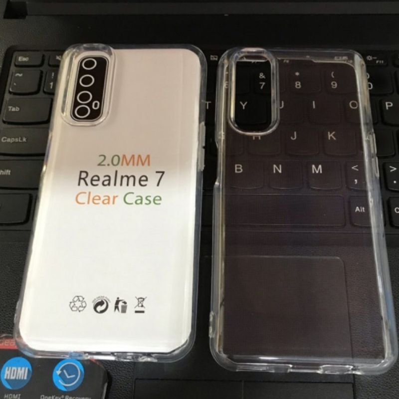 CLEAR Case Realme 7/C7/7PRO Cover Silikon bening Casing Handphone Soft Case