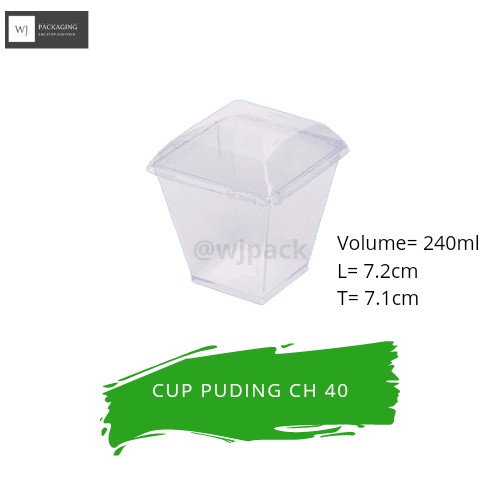 Cup Pudding / Cup Cake /Cup Dessert Ch-40