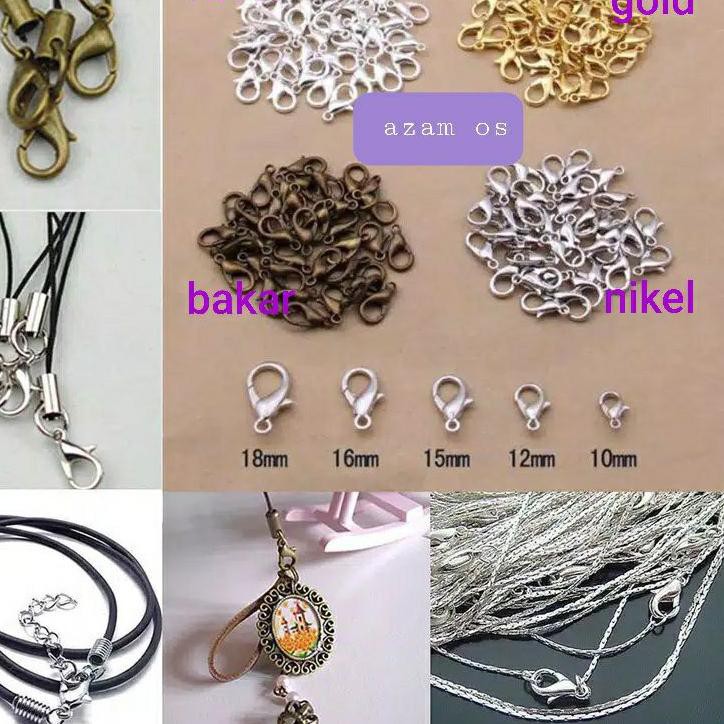 

beast sellller kokot udang/loabster clabs gold silver bakar 50pcs