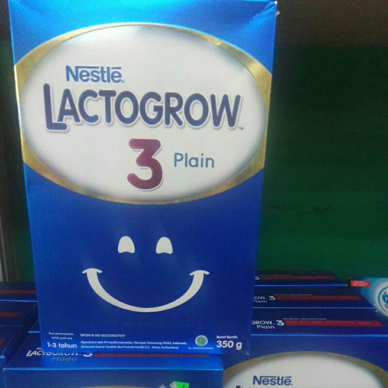 lactogen 3 plain susu bayi umur 1-3 tahun 350gr