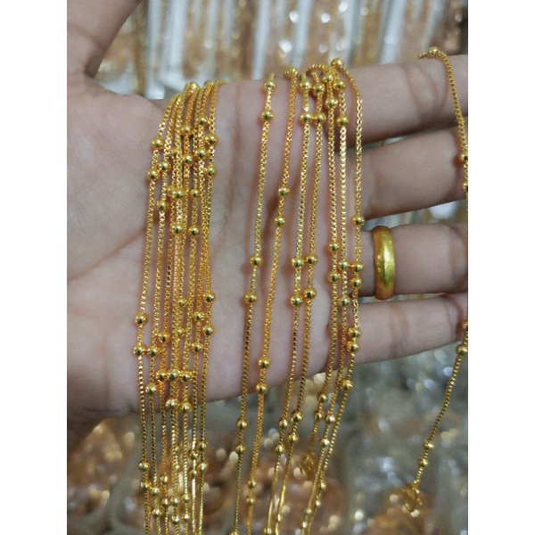 kalung xuping polos fashion jewelry