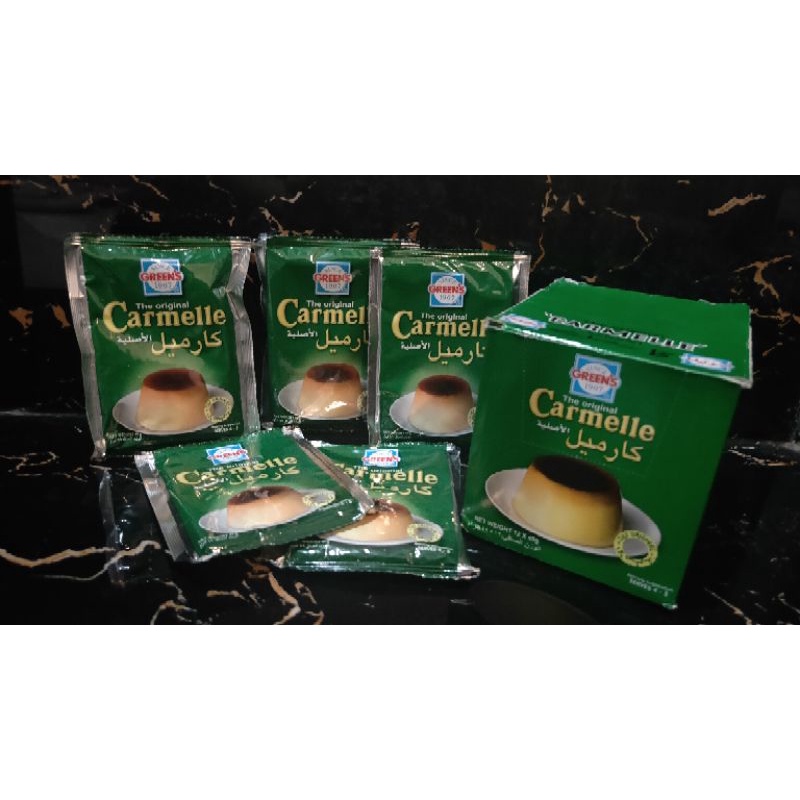 Carmelle Puding ( CARAMEL PUDING ) tanpa toping caramel , per pcs