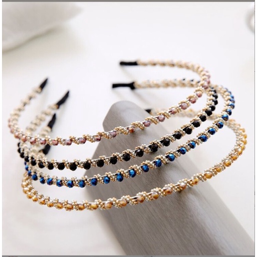 Bando Korea Mutiara Pearl Headband Korea HairBand / Bando Mutiara Gaya Korea Fashion Wanita Import