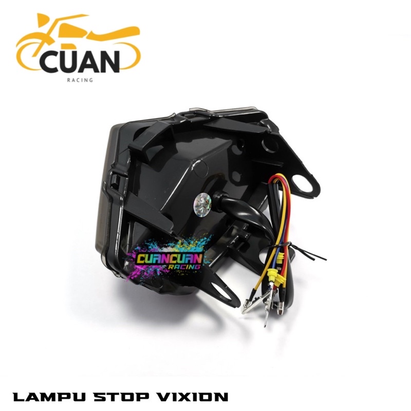 Lampu Stoplamp belakang variasi 3 in 1 motor Yamaha Vixion NVa,Vixion NVL,Vixion 2013,Vixion 2014,Vixion 2015,Vixion 2016,Vixion 2017