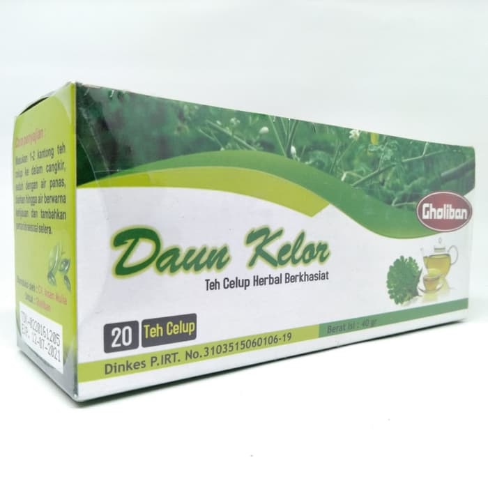 

Teh Celup Daun Kelor Gholiban