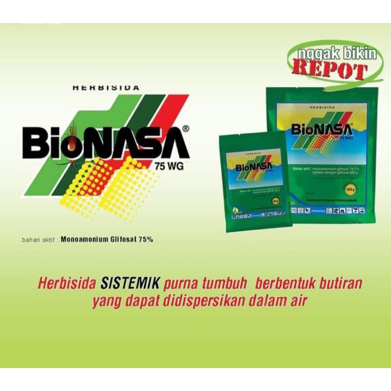 Herbisida BIONASA 75 WG / BIONASA BUBUK