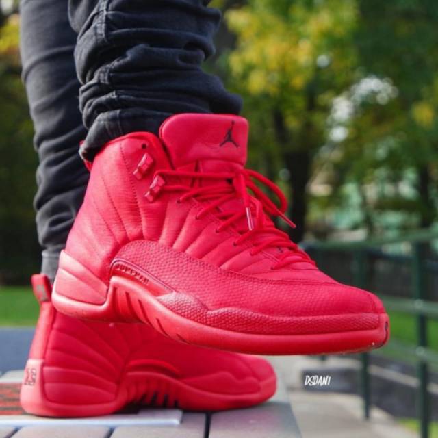 jordan 12 full red