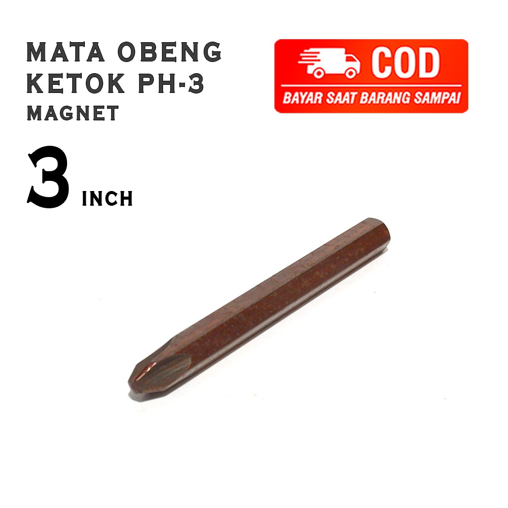 MATA OBENG KETOK + PH3 OBENG GETOK SATUAN MURAH DAN BAGUS