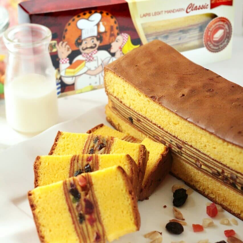 Bolu Cake Kue Lapis Malica Mandarin Cake Lapis Legit Kue Mandarin Cake Lapis Legit Cake