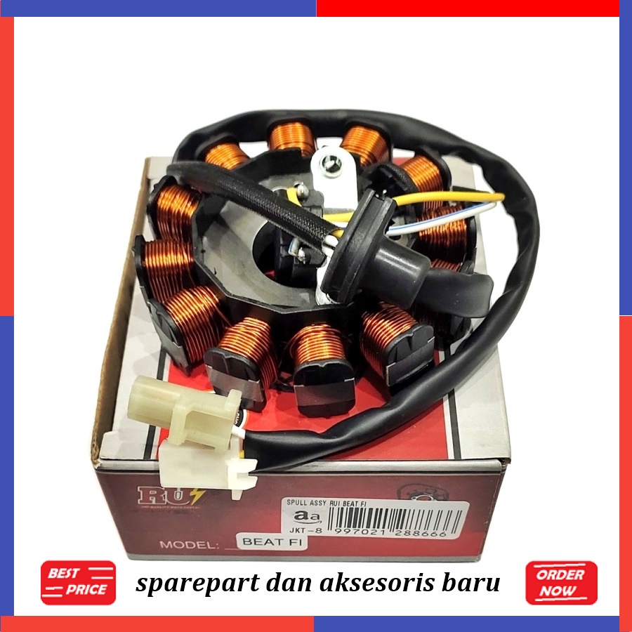 SPUL BEAT FI SPAREPART KELISTRIKAN MOTOR RUI