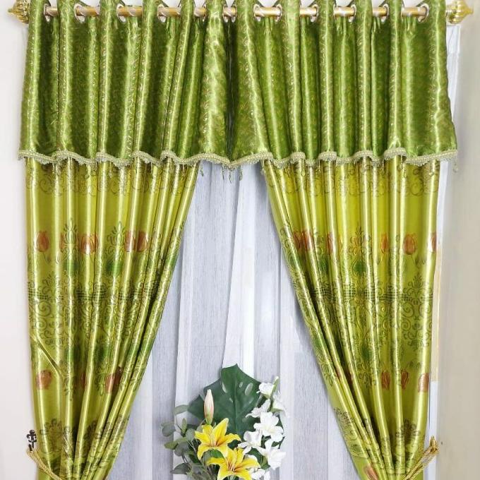 Gorden Blackout Print Emas /Gorden Blackout Hijau