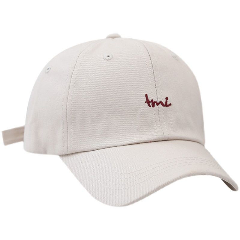 Letter Embroidery Baseball Cap Korean Style Trendy Personality