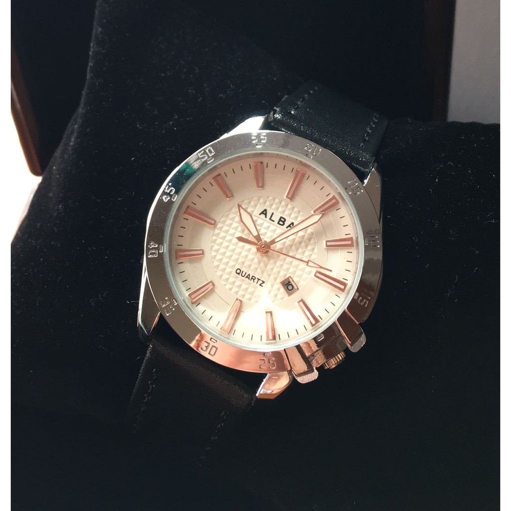 Jam Tangan Wanita Alba Leather Tanggal
