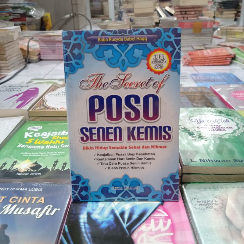 Obral buku bacaan islami murah // novel Islami // motivasi // pengetahuan // umrah // dzikir // Mekah // shalat // ensiklopedia Islam //-The secret poso