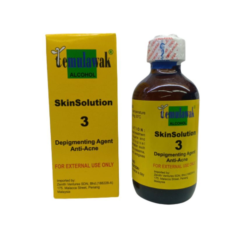 temulawak skinSolution 3 depigment anti acne