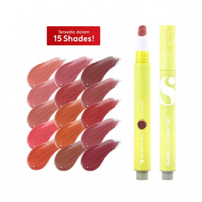 new liptint somethinc - SOMETHINC FABRIC Lasting Tint - Lip Tint Natural - inked tint somethinc