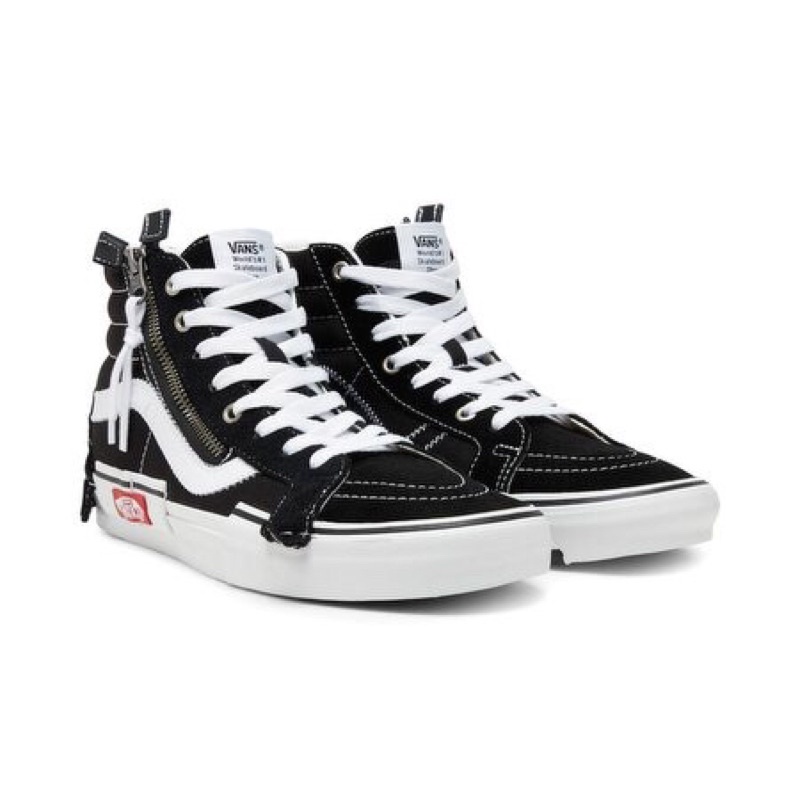 Vans Sk8-Hi Cut And Paste Black White