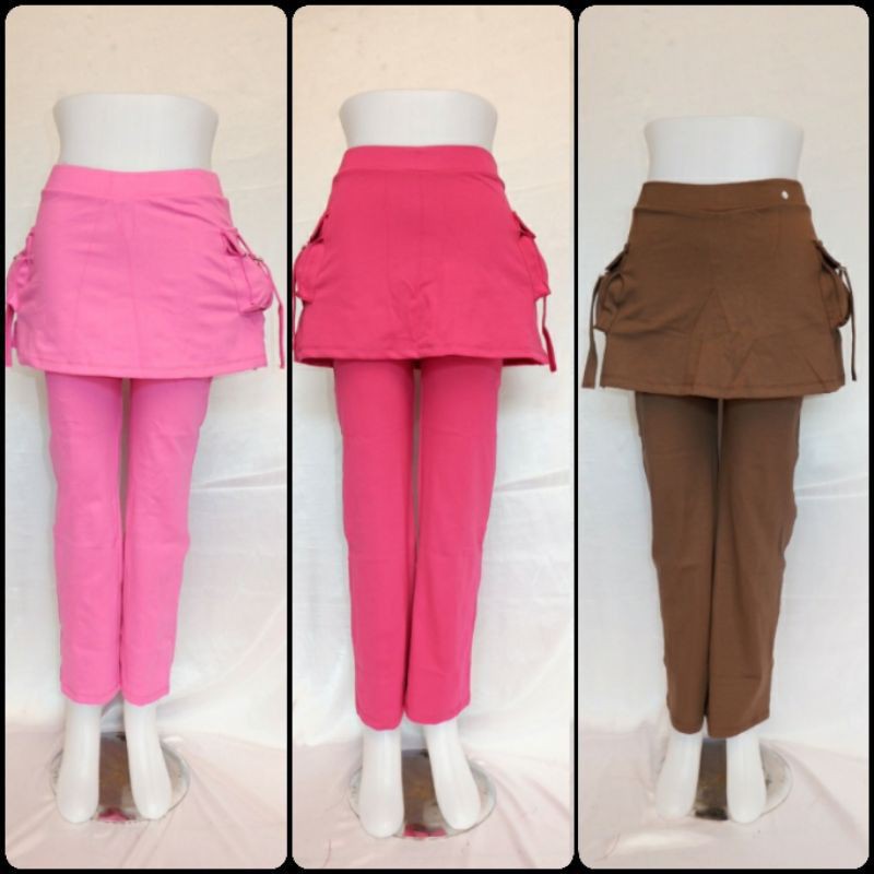 calana rok senam/rok celana senam/celana zumba