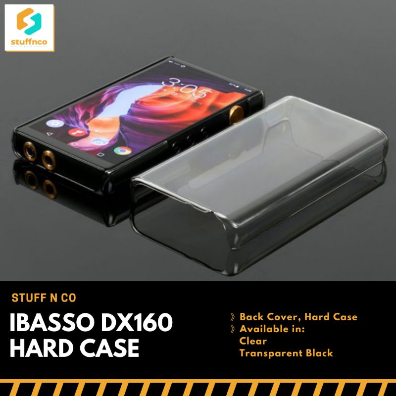 Hardcase Ibasso DX160 Hard Case Clear Crystal Protective Shell