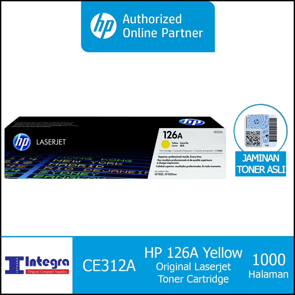 TONER HP 126A Yellow