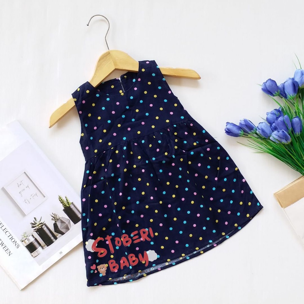 stoberi baby -  BBB DRESS SELLENAA dress anak perempuan bayi motif bunga lucu PART2