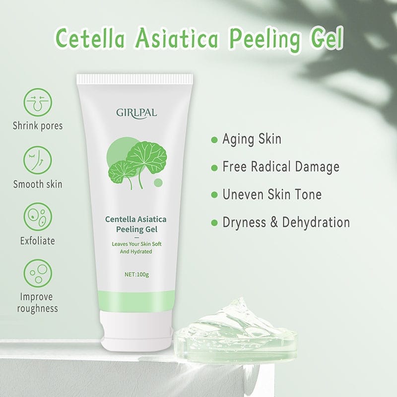 GIRLPAL Centella Asiatica Peeling Gel 100g Facial Glowing (VIC)