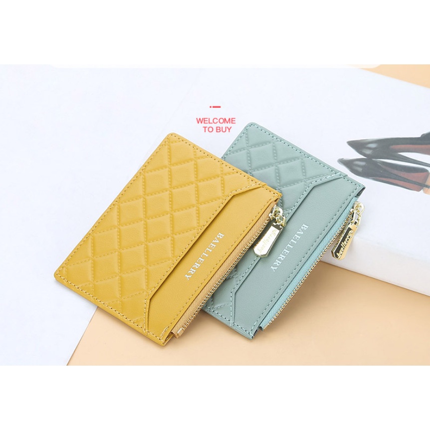 Baellerry Dompet Kartu Wallet Card Holder Kulit Import BLY47